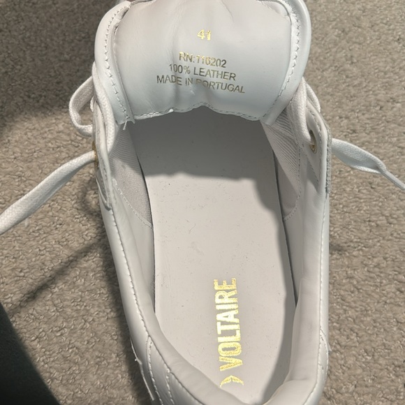 Zadig & Voltaire smooth star sneaker. Size 41. - Picture 7 of 7